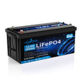 280Ah 12V Lithium Batterie,Batterie 280Ah 12V LiFePO4,15000 Cycles, Batterie 280Ah 12v LiFePO4,Avec Smart BMS,Protection Basse Température,Pour(Noir/Bleu)