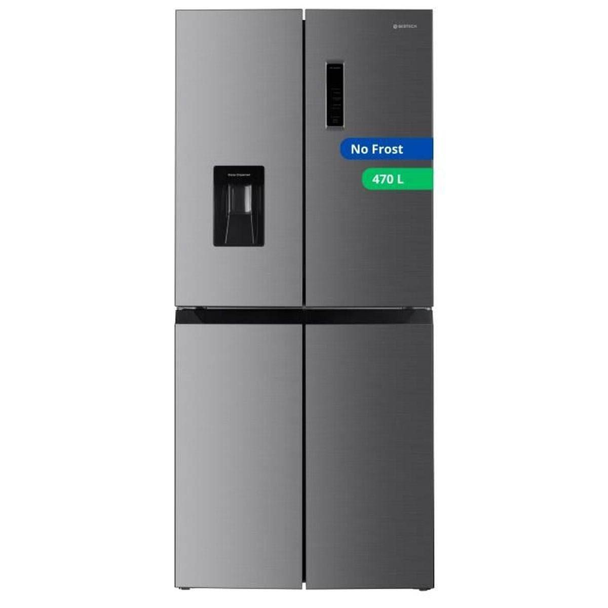 Gedtech Réfrigerateur multi-portes Gmp470ixt 470L(Gris)